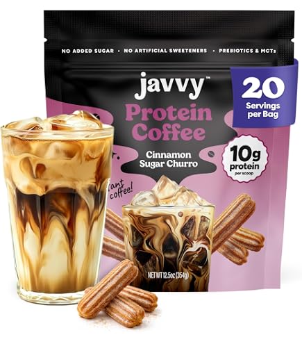 Amazon.com: Javvy Protein Iced Coffee - Premium Whey Protein